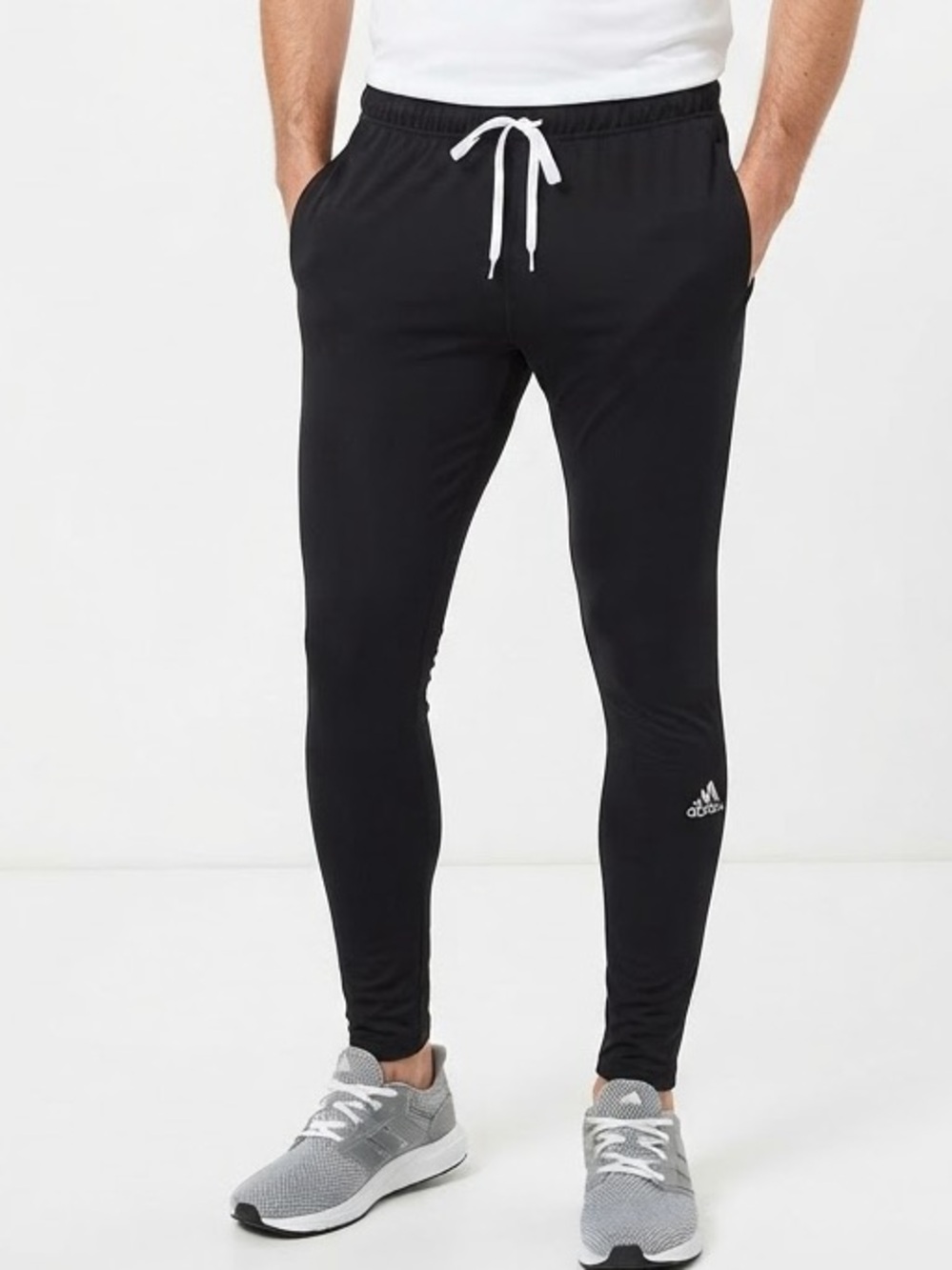 Adidas Climalite Black Athletic Leggings Workout Pants Size XL